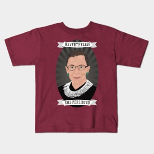 Nevertheless: Ruth Bader Ginsburg Kids T-Shirt